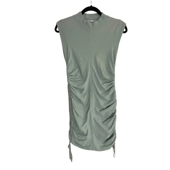 alexanderwang.t Tie Ruched Jersey Minidress-sz Small - Picture 3 of 8